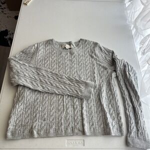 Loft Medium Women's Gray Sweater